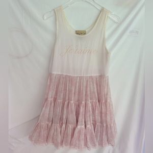 Wildfox white label, rare tutu style dress, in adorable lavender color